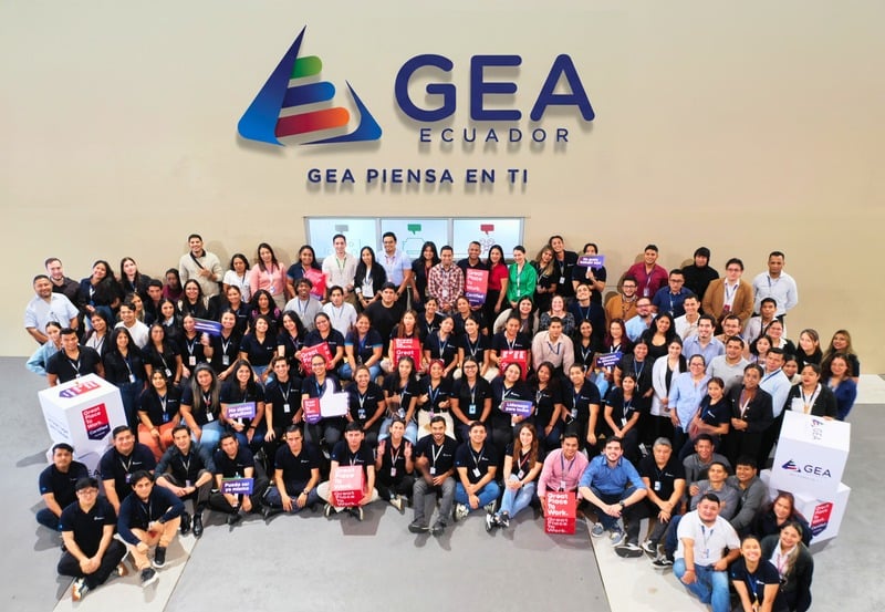 Certificación de Great Place to Work para GEA Ecuador.